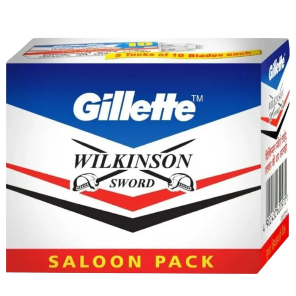 Gillette Wilkinson Sword Saloon Blades 50 pcs