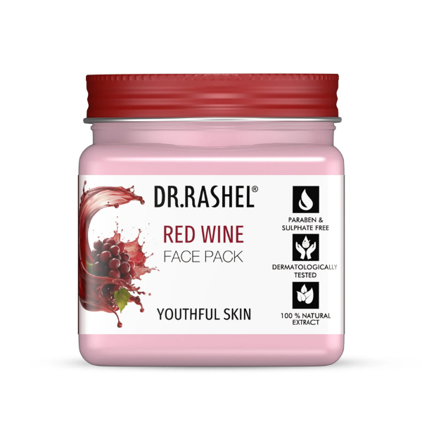 Dr. Rashel Red Wine  Face Pack