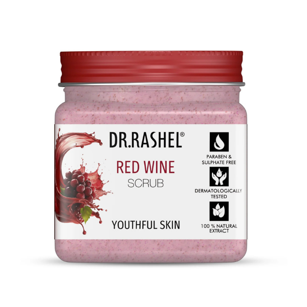 Dr. Rashel Red Wine Face & Body Scrub