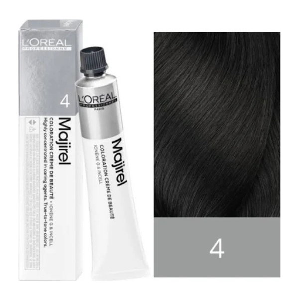 L’Oreal Professional Paris Majirel Hair Color Tube – Brown (4 No.)
