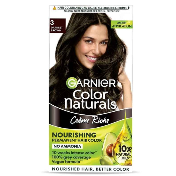 Garnier Color Naturals - Darkest Brown (3 No.)