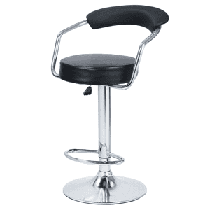 Hydraulic Salon Stool with Backrest