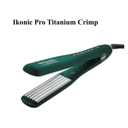 Ikonic Professional Pro Titanium Crimp Hair Crimper