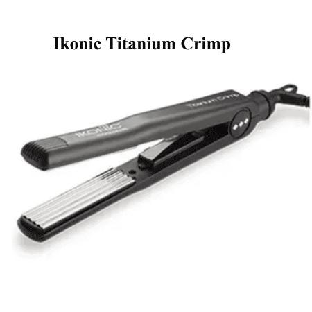 Ikonic Professional Pro Titanium Crimp Hair Crimper
