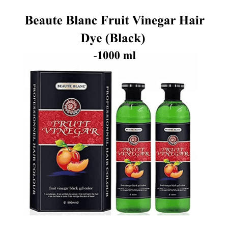 Beaute Blanc Fruit Vinegar Hair Dye (Black) -1000ml