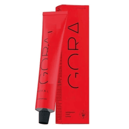 l/Gora Royal Professional Cream Creme Hair Color Colour Tube 60-Grams ( No 1 - Black )