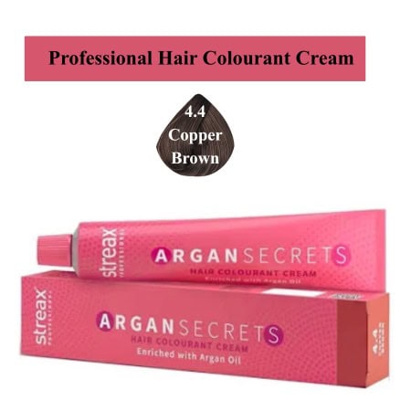 Streax Professional Argan Secrets Hair Colourant Cream – 4.4