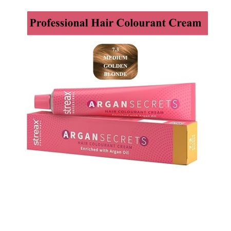 Streax Professional Argan Secrets Hair Colourant Cream – 7.3