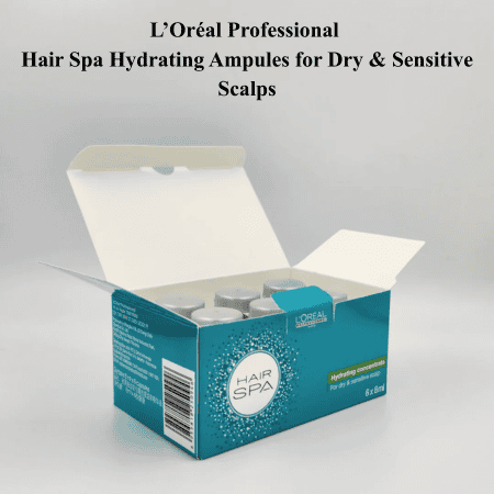 Loreal Professional Hair Spa Hydrating Ampules for Dry & Sensitive Scalps
