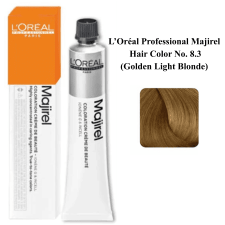 Loreal Professional Majirel Hair Color No. 8.3(Golden Light Blonde)