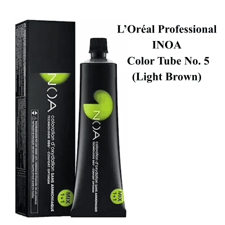 Loreal Professionnel INOA Color Tube No. 5 (Light Brown)