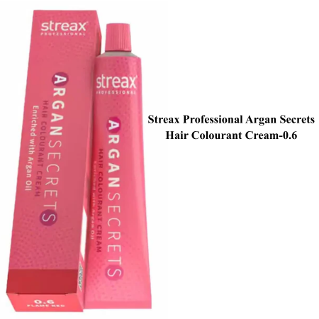 Streax Professional Argan Secrets Hair Colourant Cream-0.6