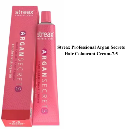 Streax Professional Argan Secrets Hair Colourant Cream-7.5