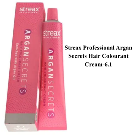 Streax Professional Argan Secrets Hair Colourant Cream-6.1