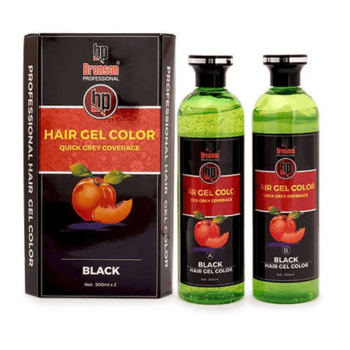 Bronson Professional Fruit Vinegar Gel Hair Colur Dye Natural Black (1000ml)