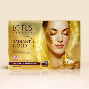 Lotus Herbals Radiant Gold Glow Facial Kit